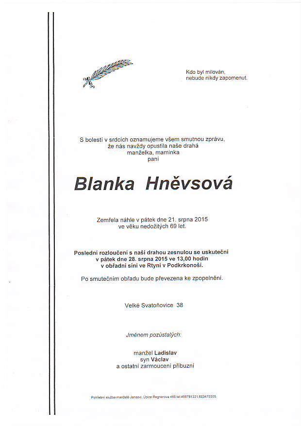 hněvsová