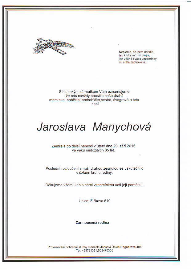 manychová