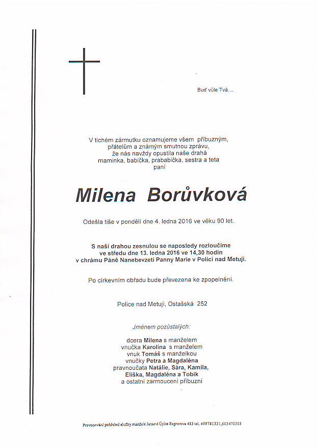 boruvková
