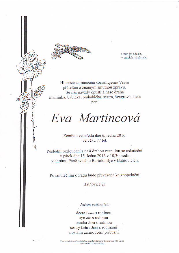 martincová