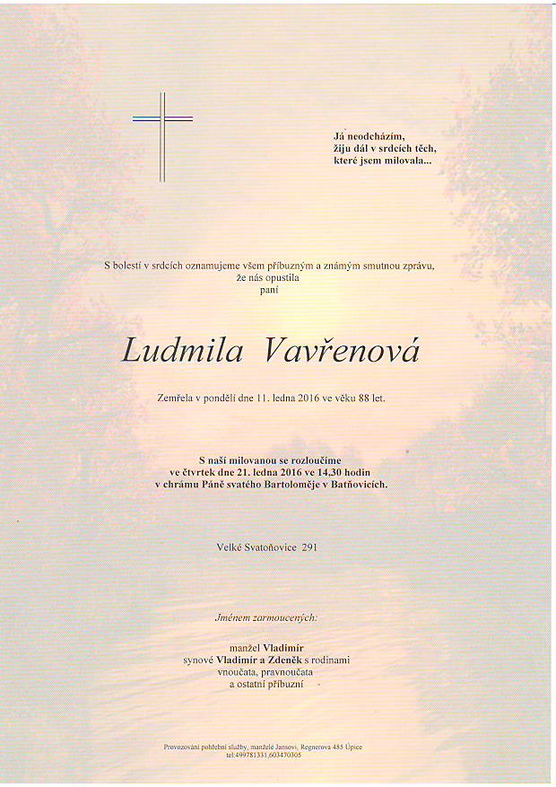 vavřenová