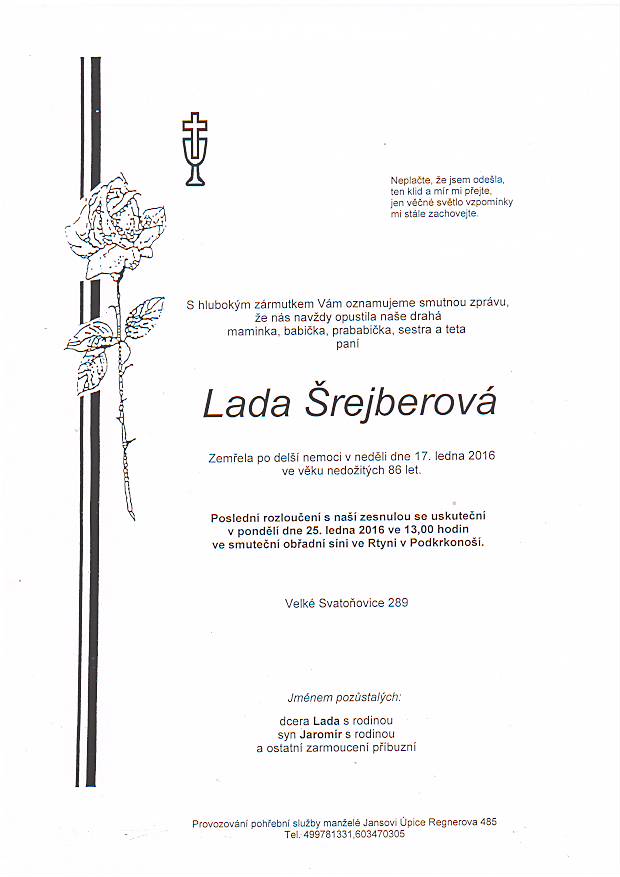šrejberová