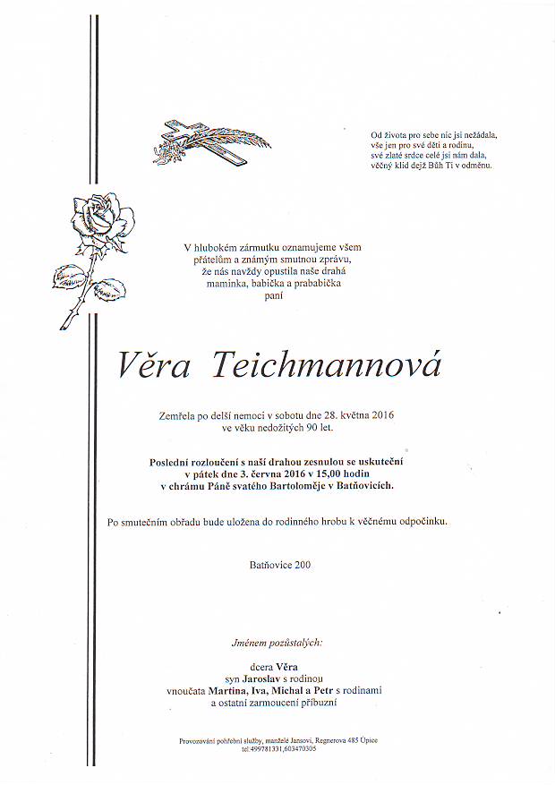 teichmanová