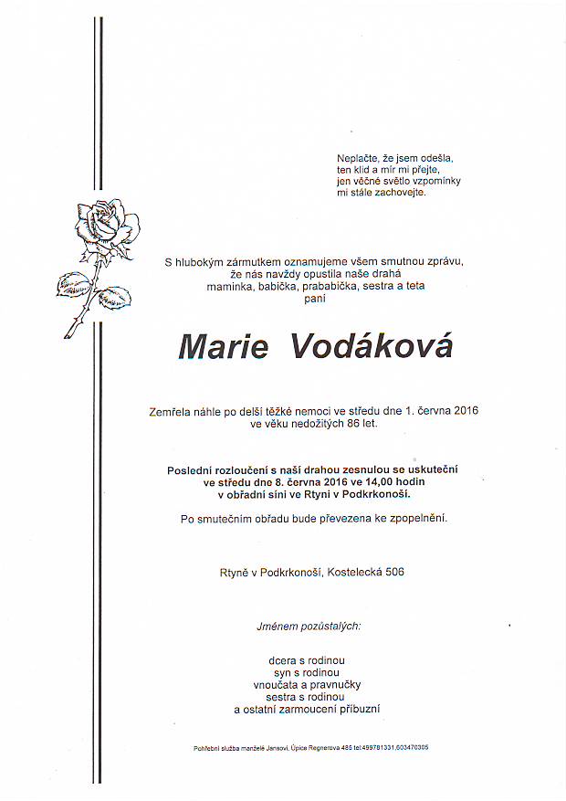vodakova