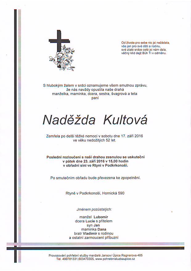 kultová