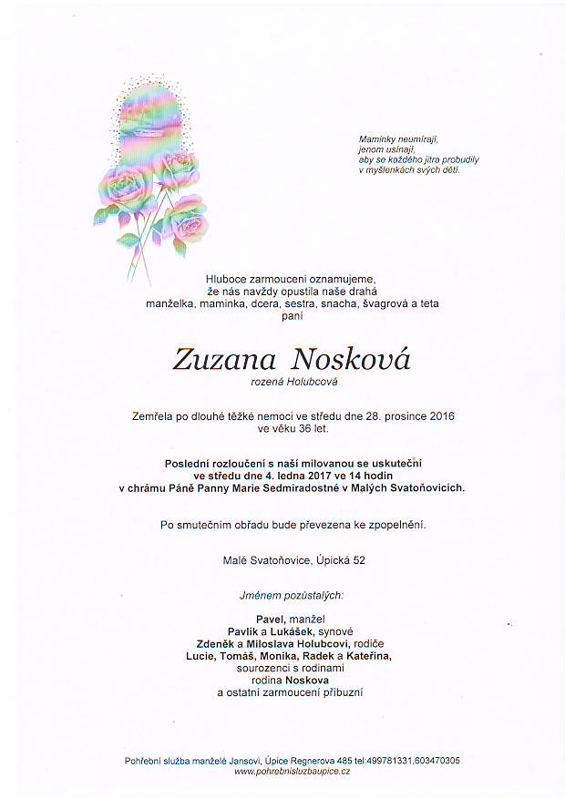 Zuzana Nosková
