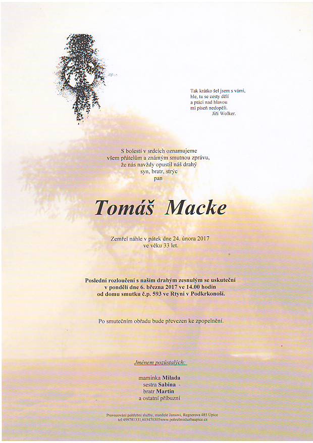 Tomáš Macke