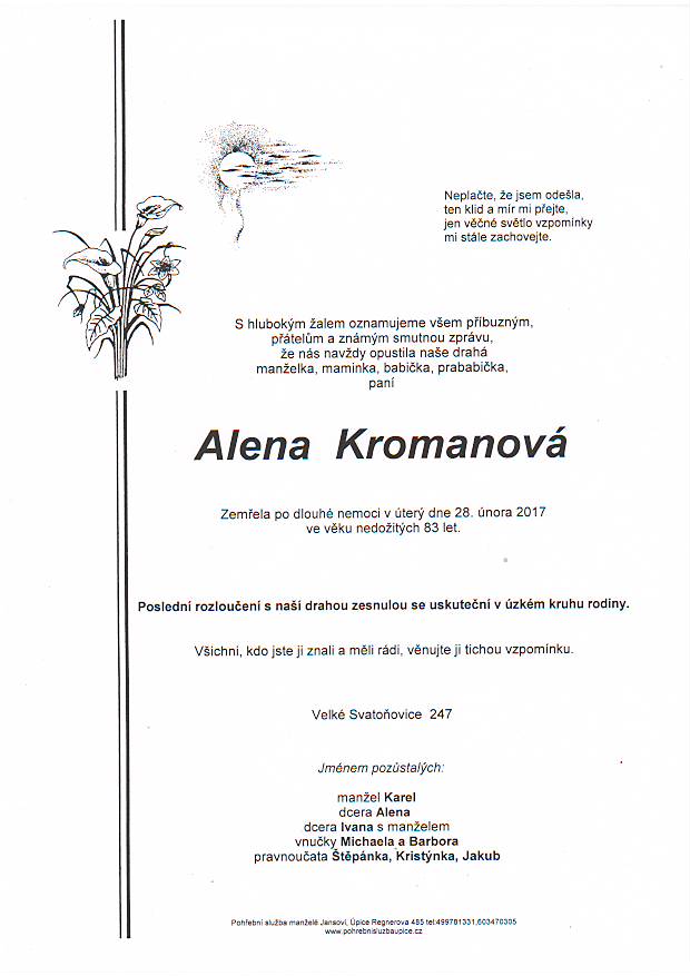 kromanová